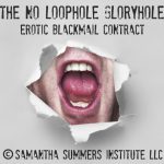 Forced Bi Gloryhole Blackmail Contract