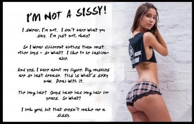 not a sissy